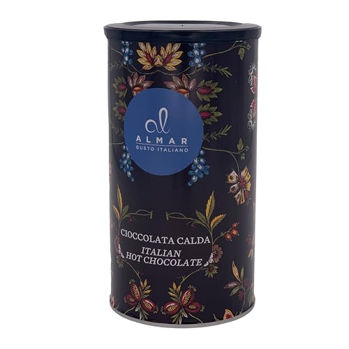 Almar Cioccolata Calda Cortina, Lattina Preparato Cioccolata Calda, Cioccolata Calda Senza Glutine, Lattosio, Conservanti, 100% Made in Italy, GUSTO CLASSICA - LATTINA 1 KG