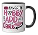 My Favorite Hobby Is Add To Cart Ceramic Mug, Black/White