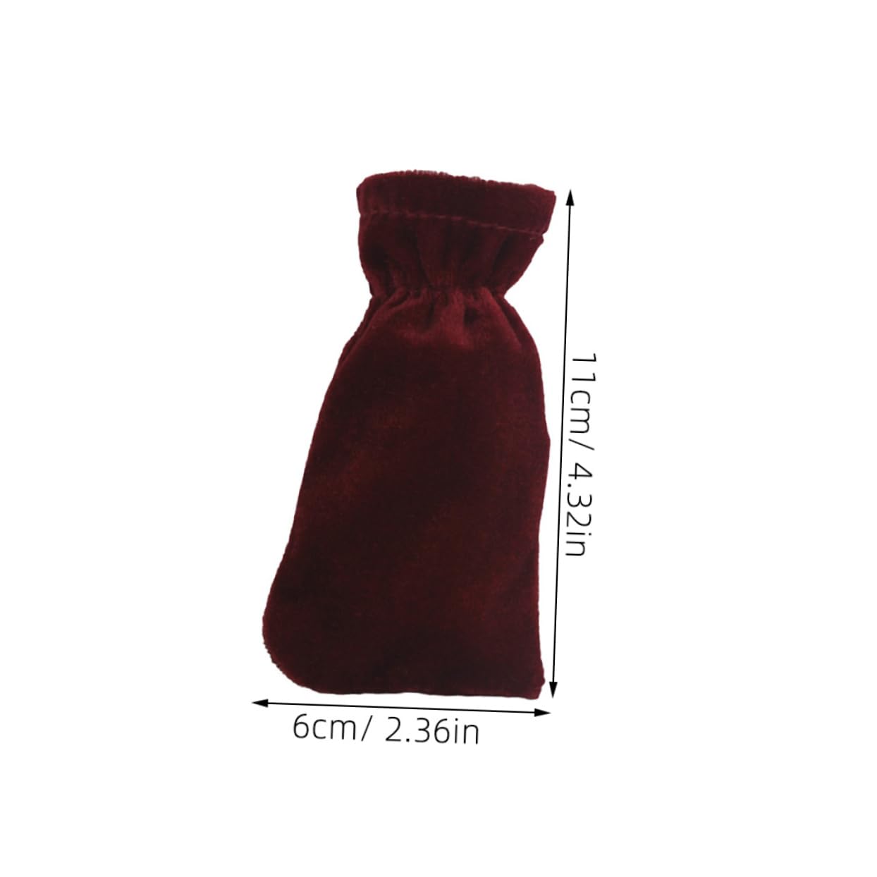 Sosoport 3Pcs Plush Fabric Piano Pedal Covers Red Protective Sleeve for Sustain Pedals Elegant Dirt Resistant Piano Accessories Fits Standard Pedals