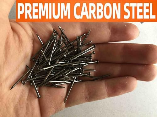 Image of Tiny Wooden Nails for DIY Craft Projects, Antique Drawer Repairing, Mini Boxes Decorative Accessories, 1inch, 100pcs (Black, 25mm)