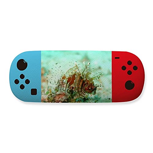 Étui de rangement pour lunettes anti-rayures évitant la casse avec motif océan