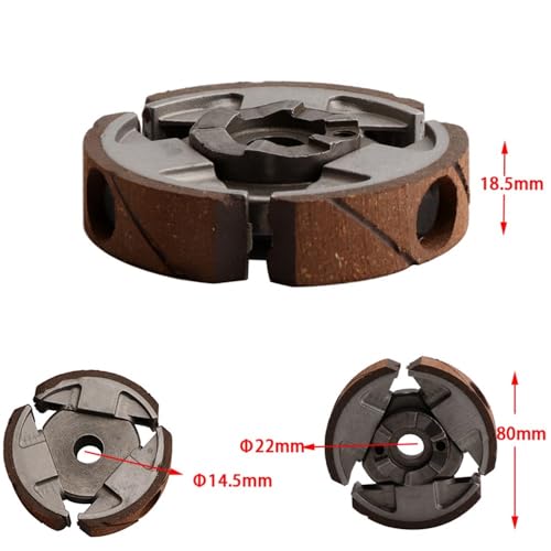 Campana de embrague con disipación térmica para mitigar tirones en 50cc SX 2