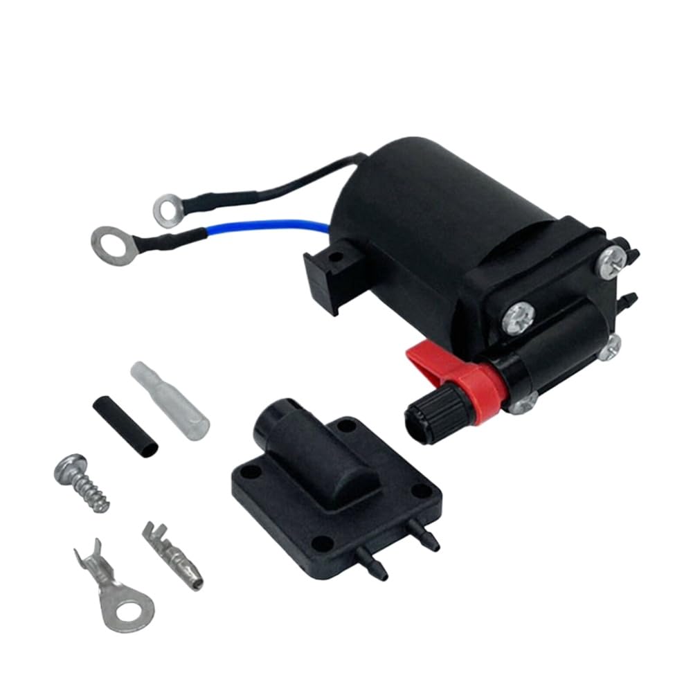 Sinoscogo Onecolor Fuel Primer Solenoid Compatible With Select Diesel Engines - Replaces Part Numbers 5007356, 5828665, 397909