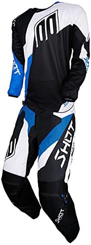 Shot Race Gear Devo Alert Blue & Black Jersey/ Pant Combo - Size SMALL/ 30W