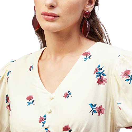 Image of Carlton London Women's Rayon A-Line Above The Knee Dress