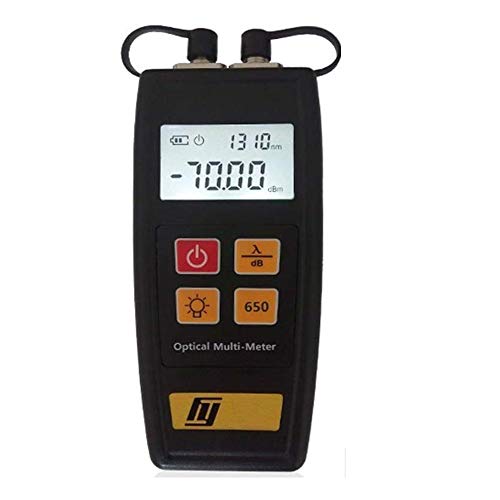 �ptico Medidor de Potencia,-70~+6 dBm Localizador Visual de Fallos, Fibra �ptica Cable Tester Medidor,para CATV CCTV(1mW 5km)