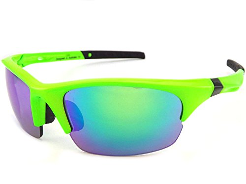 Image of Dirty Dog Ecco Sports Sunglasses Green Mirror 58061