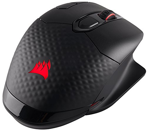 Corsair Dark Core RGB SE Wireless/Wired Gaming Mouse with Qi Wireless Charging (16000 DPI Optical Sensor, 9 Programmable Side Buttons, RGB Multi-Colour Backlighting, Xbox One Compatible) - Black - Image 4