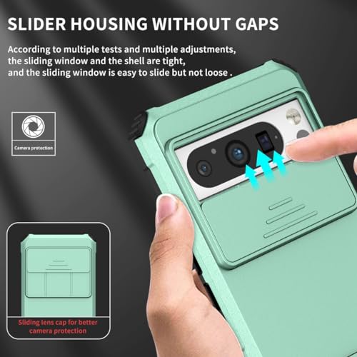 Protection Google Pixel 8 Pro coque rigide König Design vert clair mince - 5
