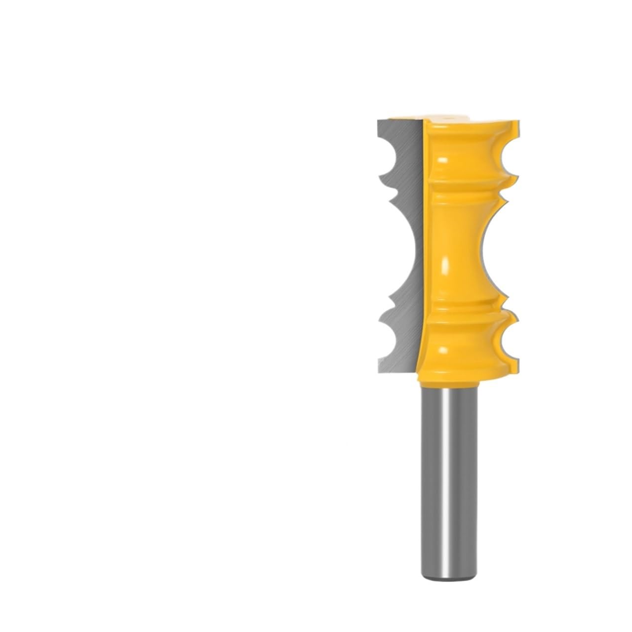 Epaknhgd 12.7Mm Shank 1Pc Large Elaborate Chair Rail Molding Router Bit - 1/2" Shank 12Mm 8Mm Line Knife Cutter For Woodworking Tools(12.7Mm Shank)