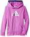 adidas Little Girls' Performance Hoodie, Light Purple, 6