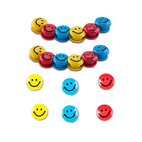 Vanki Refrigerator Magnet Round Presentation Whiteboard Magnetic Button Refrigerator Magnet Whiteboard Magnet Colorful Smile Face 30 Pcs Vanki Refrigerator Magnet Round Presentation Whiteboard Magnetic Button Refrigerator Magnet Whiteboard Magnet Colorful Smile Face 30 Pcs