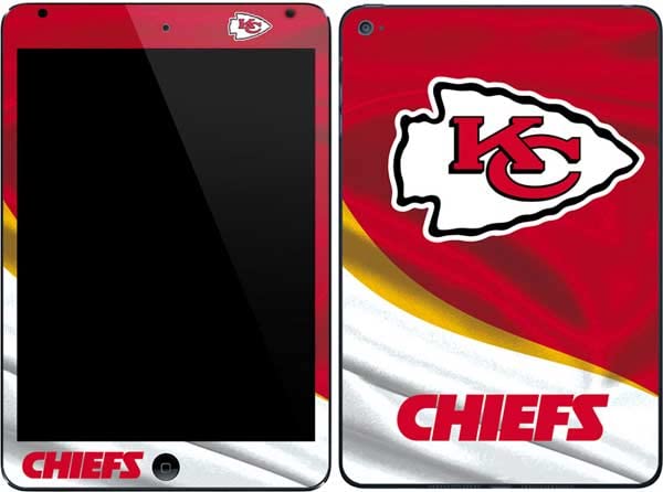 Skinit Decal Tablet Skin Compatible with iPad Mini 4 - Officially Licensed NFL Kansas City Chiefs Design