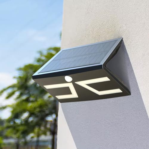 Applique murale solaire d'extérieur 6000K pour sécuriser les escaliers
