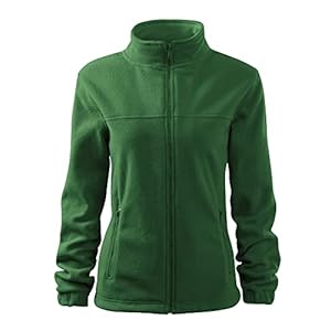 DELUNO Grün Damen Fleecejacke Outdoor