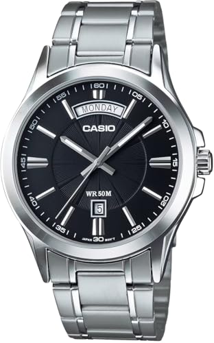 [�J�V�I] CASIO �A�i���O �N�I�[�c �����Y �r���v MTP-1381D-1AV ���^���o���h �V���o�[ �u���b�N �C�O���f�� [���s�A���i]