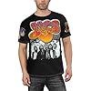 Man's YES-Rock Band T-Shirts Casual Summer Tees Crewneck Short Sleeve Shirts with Multi-Side Prints Multicoloured XXL #2
