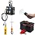 NEWTRY 1,100lb Electric Hoist Pro, Electric Winch 110v 120v, with 2 Wireless Remote Control, Cable Remote Control, Vertically & Horizontally