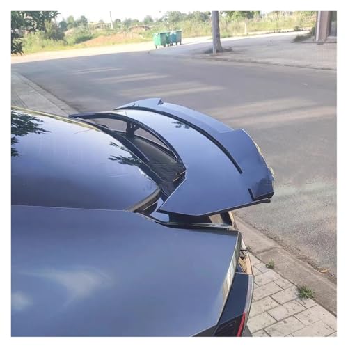 Rear Bumper Diffuser For CHANGAN For UNI-V Exterior Decorative Rear Wing 2022 2023 Tail Fin Accessories Carbon Surface Spoiler Spoiler(Glossy Black)