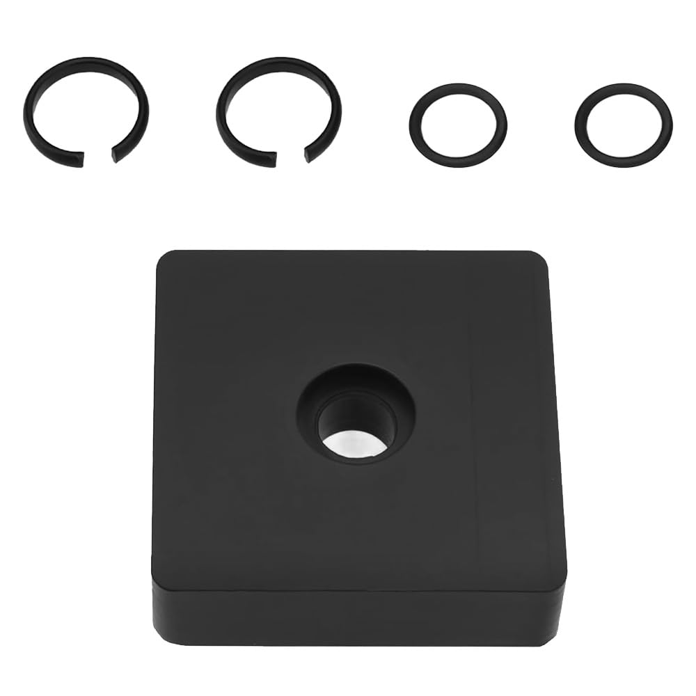 YIUKICUA Impact Wrench Retaining Ring Kit 3/8 Impact Retaining Ring Clip Black Impact Friction Rings Anvil Install Tool Compatible with Cordless and Air Wrenches