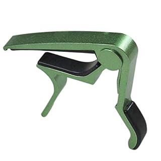 loveless Capo de guitare vert a une main changement rapide - Les Beatles, Paul McCartney, John Lennon, RIngo Starr, George Harrison