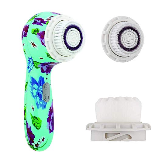 Michael Todd Soniclear Petite Sonic Facial Cleansing Brush - 2 Antimicrobial Face Brush Replacement Heads for Sensitive and All Types of Skin