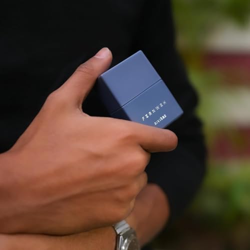 Image of Fernweh Riviere Travel Perfume (20ml) | Long Lasting Perfume for Men | Aqua, Fresh & Woody Pocket Friendly Eau De Parfum | Perfect for Party, Outing, Office & Dates