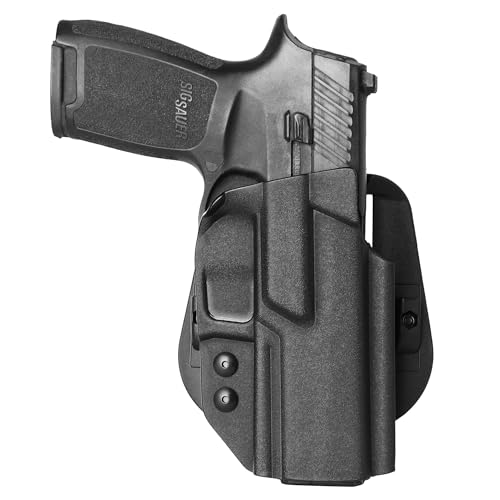 Top 10 Picks for the Best Holster for Sig P320 Xten in 2026 2 OWB Kydex Holster for Sig Sauer P320 Compact/XCOMPACT/AXG Legion/XFIVE SXG/MAX 2.0/Full-Size/XTEN Endure - Optics Ready,Adj.Cant & Posi-Click Audible Retention Outside Waistband Carry -Right Hand