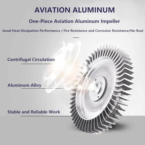 Regenerative Blower High-Pressure Vortex Ring Phase for Sewage Aeration, Regenerative Air Blower, Adjustable Power, Maximum Air Volume, Dust Filter, Aluminum Housing, Blow-Suck Dual-Purp