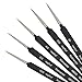 Produktbild Repino Rotmarder Pinsel Set fein Künstlerpinsel (Grösse 10/0, 5/0, 4/0, 000 und 00) Künstler Pinselset für Aquarell Acryl Öl Nail-Art Detail