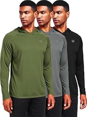 Hooded: Black/Grey/Green,3 Pack
