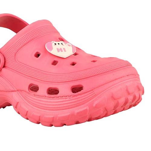 Image of FUEL Poddle Comfortable Indoor & Outdoor Casual Garden Clogs, Soft Cushioned Footbed and Lightweight EVA Slip-On Kids Clogs for Boys & Girls