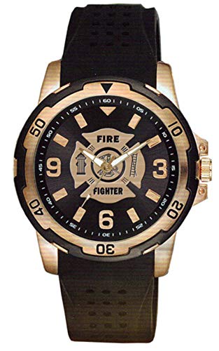 Aqua Force Firefighter Rose Gold Watch with 40mm Face