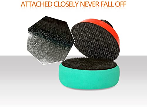 Image of DIY Crafts Pack Of 145 Pcs, Multi Hook & Loop, Sponges Scruber Foam Drill Polishing Pad Kit 1.2 /2 /3 inchinch Buffing Pads, Sponge M14 Drill Adapter Power Polisher P(Pack Of 145 Pcs, Multi Hook & Loop)