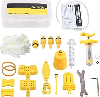 eSynic Bike Brake Bleed Kit Professional Shimano Brake Bleed Kit Bicycle Oil Brake Kit Hydraulic Disc Tool Brake Bleed Set Bicycle Hydraulic Disc Bleed Kit Bike Dot for EZ Shimano Tektro Magura etc