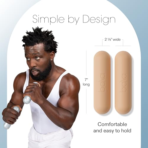 Bala Bars Dumbbell Set for Women & Men - Set of 2 Bars Designed for Walking, Strength Training, HIIT, Boxing & Aerobics - Hand Weights for Working Out at Home - Image 6