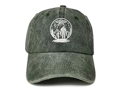 Bigfoot & Alien Under the Moon (Army Green)