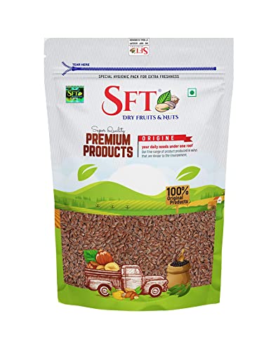 Image of SFT Pumpkin Seeds 1 Kg & Alsi (Flax Seeds) 1 Kg