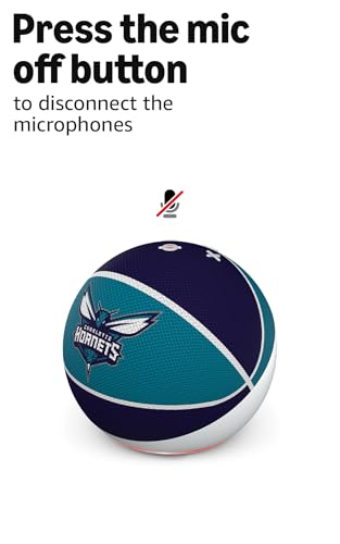 Image of Amazon Echo Dot (newest model) | Officially Licensed NBA Limited-Edition | Charlotte Hornets