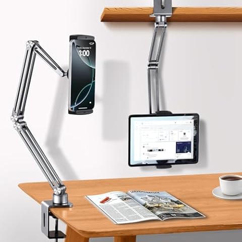 Nauttxon Tablet Stand for Desk (LC03-GREY) Cover