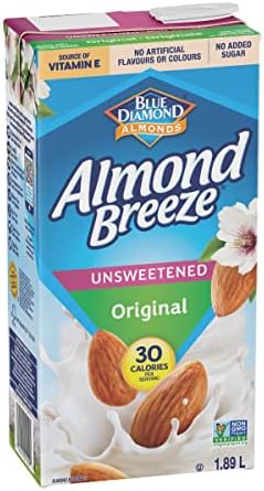 Blue Diamond Unsweetened Almond Breeze Original - 4