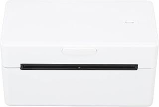 Shipping Label Printer for Small Business & Package, 203DPI High Speed 4x6 Thermal Printer Thermal Label Printer Label Maker Support Win (for WinXP and newer) and for OS X, Barcode Printer (UK Plug)