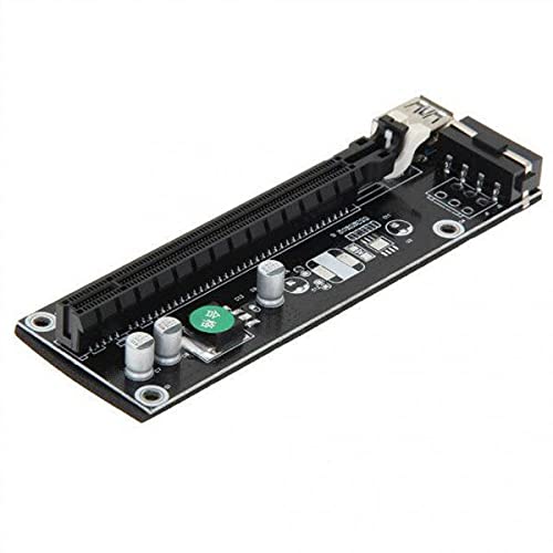 BNF®USB 3.0 PCI-E Express 1x to16x Extender Riser Board Card Adapter SATA Cable|Computers/Tablets & Networking|Computer Components & Parts|Interface/Add-On Cards|Port Expansion Cards-picture-31