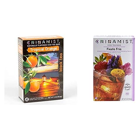 China Mist Iced Tea Bundle - Tropical Orange and Fiesta Fria Black Tea Infusions Cover