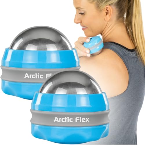 Arctic Flex Lot de 2 rouleaux à froid pour massage musculaire