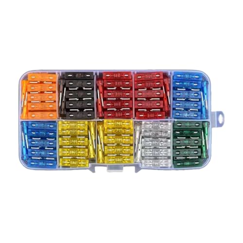 Fusible de voiture mixte de 5A à 40A avec boîtier robuste pour un ampérage fiable et durable