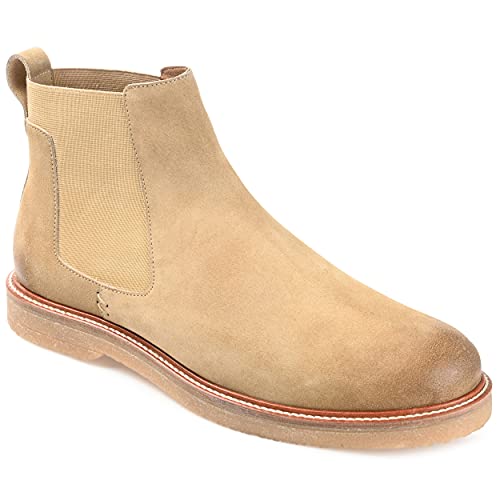 Thomas & Vine Mens Cedric Boot With Genuine Leather Uppers And Tru Comfort Foam Footbed, Tan, 10 #TOP6