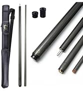 Amazon.com : CROWN ME Carbon Fiber Jump Pool Cue Stick, 13.5mm Tip