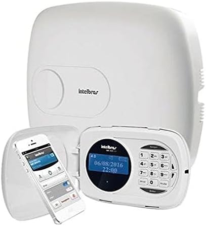 Central de Alarme AMT 2018 E Monitorada com 18 Zonas