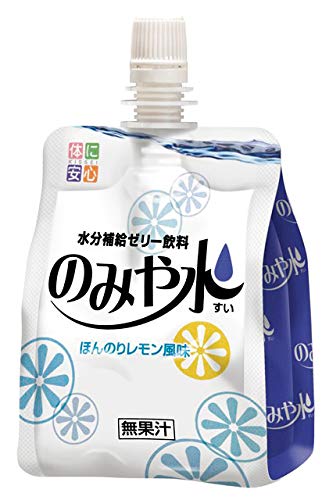 Amazon.co.jp: のみや水 150g×36本／ケース 水分補給ゼリー飲料 【介護